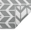 vidaXL Outdoor Carpet ARAKIL Grey 80x150 cm PP