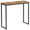 vidaXL Console Table Solid Reclaimed Teak 90x30x76 cm