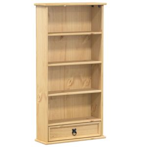vidaXL CD Cabinet Corona 52x17.5x103 cm Solid Wood Pine