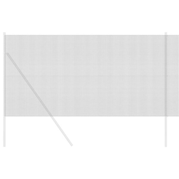 vidaXL Welded Wire Fence Grey 1.2 x 50 m Steel