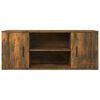 vidaXL TV Cabinet Smoked Oak 100x35x40 cm Engineered Wood