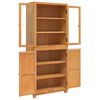 vidaXL Storage Furniture Set with Storage Brown Engineered wood