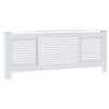 vidaXL MDF Radiator Cover White 205 cm