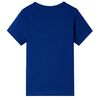 Kids' T-shirt with Short Sleeves Dark Blue 116