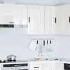 vidaXL Kitchen Wall Cabinet&nbsp;Porto High Gloss White Engineered Wood