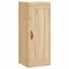 vidaXL Wall Mounted Cabinet Sonoma Oak 34.5x34x90 cm Engineered Wood