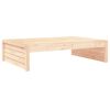 vidaXL Garden Footstool 120x80 cm Solid Wood Pine