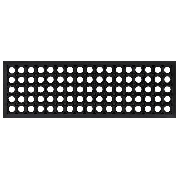 vidaXL Stair Treads 10 pcs 25x75 cm Rubber