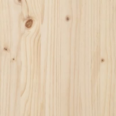 vidaXL Shoe Cabinet 30x34x105 cm Solid Wood Pine