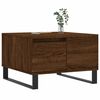 vidaXL Coffee Table Brown Oak 55x55x36.5 cm Engineered Wood