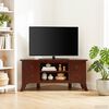 vidaXL TV Cabinet Brown 100 x 40.5 x 46 cm Solid Mahogany Wood
