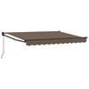 vidaXL Retractable Awning Taupe 3 x 2 m 100% Polyester and Aluminium
