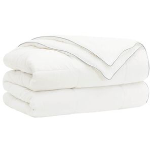 vidaXL Duvet 140x220 cm 4 Seasons 200+300 GSM Australian Wool White