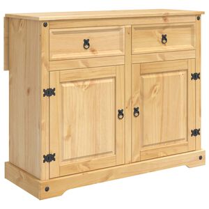vidaXL Kitchen Island Set 2 pcs Honey Wax 112 x 70 x 91.5 cm