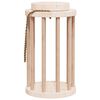 vidaXL Rabbit Hay Feeder &Oslash;15x25.5 cm Solid Wood Fir