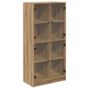 vidaXL Highboard Artisan Oak 68 x 37 x 142 cm Engineered Wood