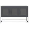 vidaXL TV Cabinet Anthracite 100.5x39x60.5 cm Cold-rolled Steel