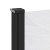 vidaXL Retractable Side Awning White 117x300 cm