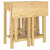 vidaXL 3 Piece Bar Set Solid Wood Pine