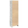 vidaXL Highboard Concrete Grey 50x35x180 cm Engineered Wood