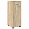 vidaXL Bathroom Furniture Set 5 pcs Sonoma oak 30 x 35 x 192 cm