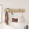 vidaXL Wall-Mounted Coat Rack Sonoma Oak 100 x 10.5 x 18 cm