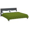 vidaXL Full Year Duvet Green 220 x 200 cm Microfiber