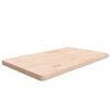 vidaXL Bathroom Countertop 100x60x4cm Untreated Solid Wood