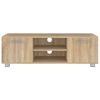 vidaXL TV Cabinet Sonoma Oak 110x40x35 cm Engineered Wood