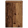 vidaXL Plant Stands 2 pcs Old Wood 25x25x35 cm Engineered Wood