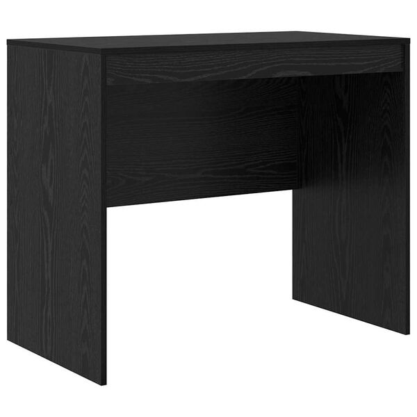 vidaXL Desk Black Oak 90 x 50 x 76 cm