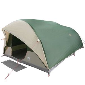 vidaXL Tunnel tent with Roof Green 500 x 348 x 200 cm Taffeta