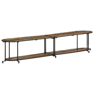 vidaXL TV Cabinet 200x42x40 cm Solid Wood Reclaimed