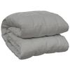 vidaXL Weighted Blanket Grey 122x183 cm 9 kg Fabric