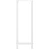 vidaXL Bar Table Legs White 2 pcs 50x(110-111) cm Steel