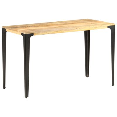 vidaXL Dining Table 120x60x76 cm Solid Mango Wood