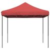 vidaXL Foldable Party Tent Pop-Up Burgundy 292x292x315 cm