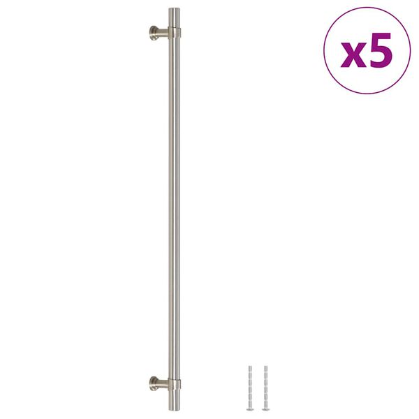 vidaXL Cabinet Handles 5 pcs Silver 320 mm Stainless Steel