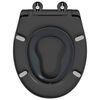vidaXL Quick Release Toilet suitable for Seat Anthracite