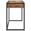 vidaXL Desk with Storage Old Wood 100 x 50 x 75 cm Engineered Wood