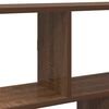 vidaXL Wall Cube Shelf 12 Compartments Brown Oak Engineered Wood