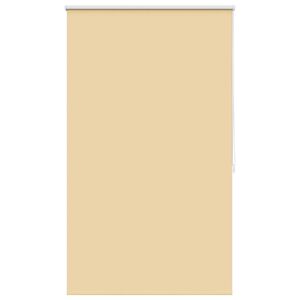 vidaXL Roller blind blackout 84.4x175 cm Fabric Width 80 cm beige
