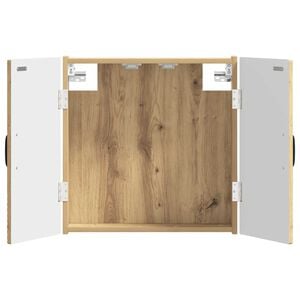 vidaXL Dartboard Cabinet UTRECHT Artisan Oak 52.5 x 10.5 x 53.5 cm