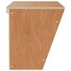 vidaXL Rabbit Hay Feeder 37x18.5x23 cm Solid Wood Fir