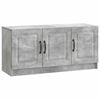 vidaXL TV Cabinet Concrete Grey 99 x 34.5 x 47 cm Engineered Wood