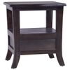 vidaXL Bedside Cabinet Light Black 40x40x45 cm Solid Wood Mahogany
