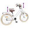 vidaXL Kids Bike 20'' for 6-11 Years Old White