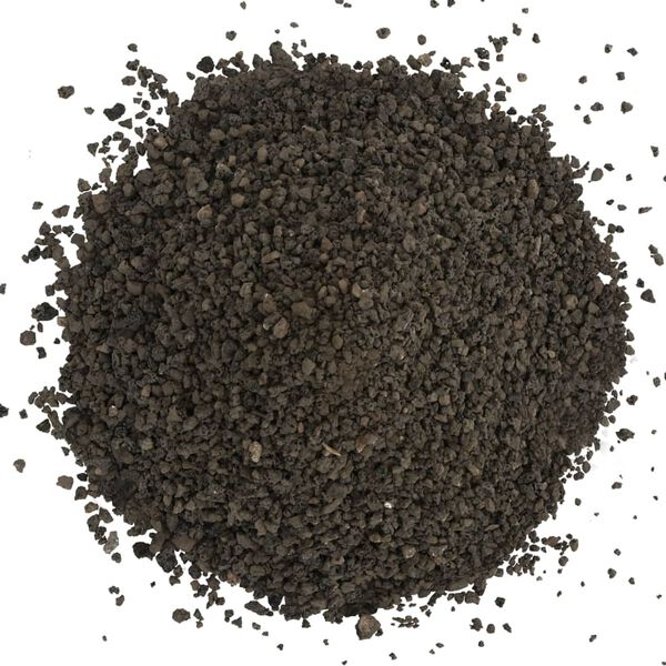 vidaXL Basalt Gravel 10 kg Black 3-5 mm