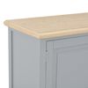 vidaXL TV Cabinet Grey 120x30x40 cm Wood