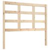 vidaXL Bed Headboard | Natural wood | Solid pine wood | Standard | Durable